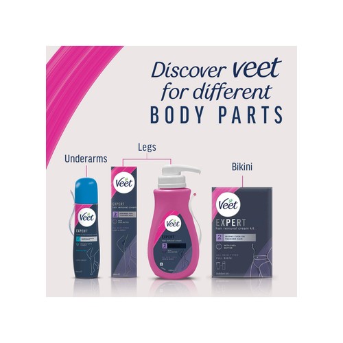 Veet Expert Hair Removal Cream Bikini All Skin Types