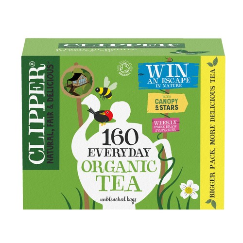 Clipper Organic Everyday 160 Tea bags