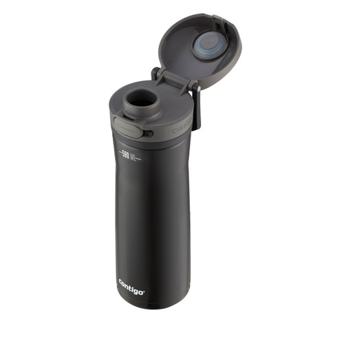Contigo Jackson Chill Reusable Bottle 590ml Leakproof Insulated Black