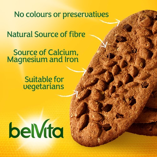 Belvita Cocoa Choc Chips Breakfast Biscuits 