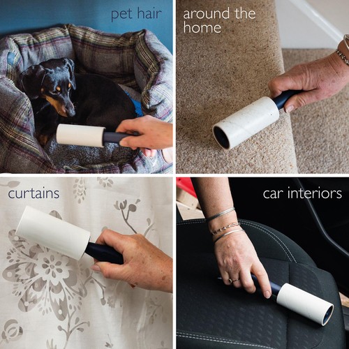 Korbond Lint Roller Refills - Twin Pack - 84 Sheets