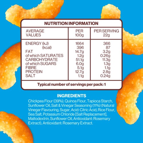 Hippeas Chickpea Puffs - Salt & Vinegar