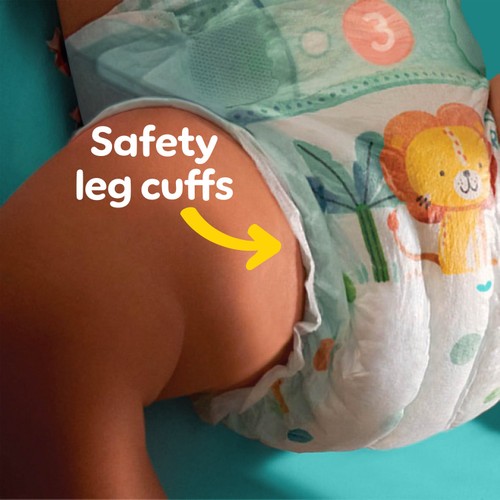 Pampers Baby-Dry Nappies, Size 5 (11-16kg) Essential Pack