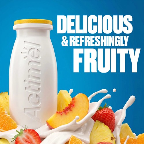 Actimel Multifruit Immune Support Yoghurt Drink Multipack