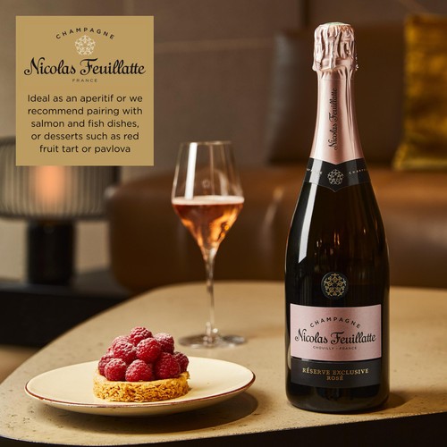 Nicolas Feuillatte Reserve Exclusive Champagne Rose NV