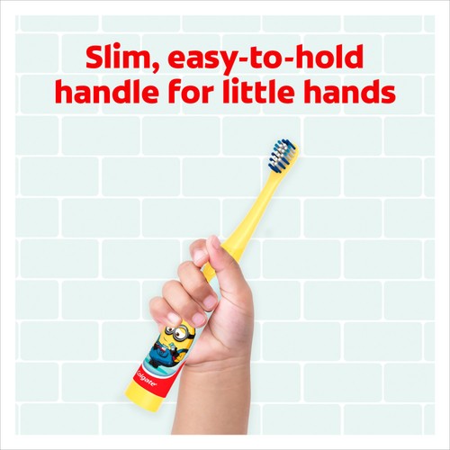 Colgate Kids Battery Toothbrush Extra Soft Minions 3+ Years