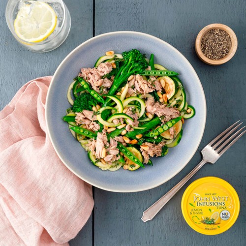 John West Lemon & Thyme No Drain Tuna Infusions