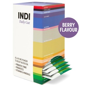 INDI Daily Gut Berry Flavour High Fibre Powder