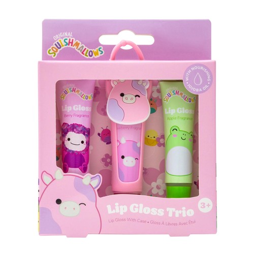 Squishmallows Lip Gloss Trio