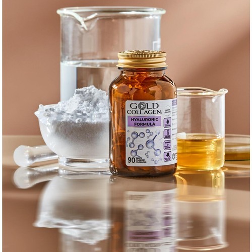 Gold Collagen Hyaluronic Formula Tablets