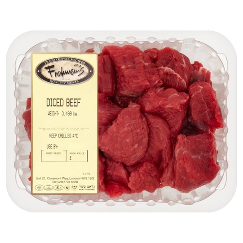Frohweins Diced Beef 