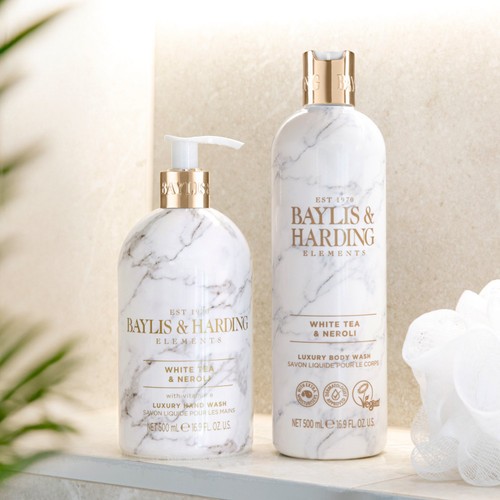 Baylis & Harding Elements Hand Wash - White Tea & Neroli