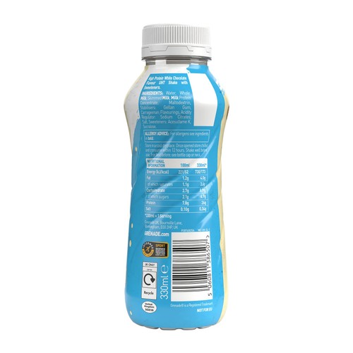 Grenade Protein Shake White Chocolate