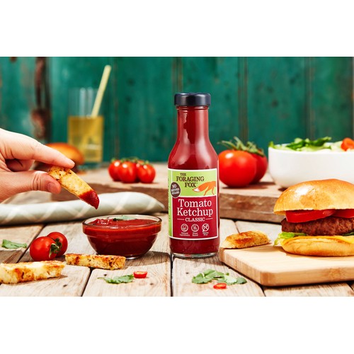 The Foraging Fox Spicy Tomato Ketchup
