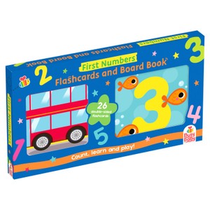 Busy Baby First Words Book and Flashcards