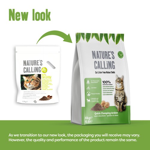 Nature's Calling 100% Biodegradable Cat Litter