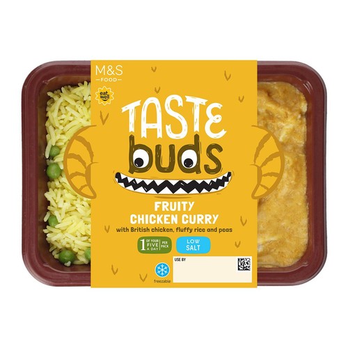 M&S Taste Buds Mild Chicken Curry with Rice