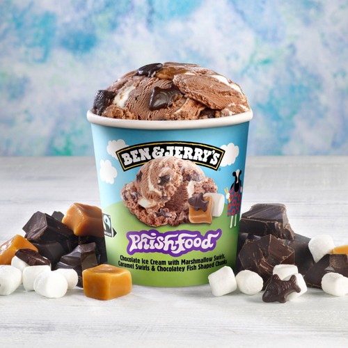 Ben & Jerry's Phish Food Marshmallow & Chocolate Ice Cream Tub