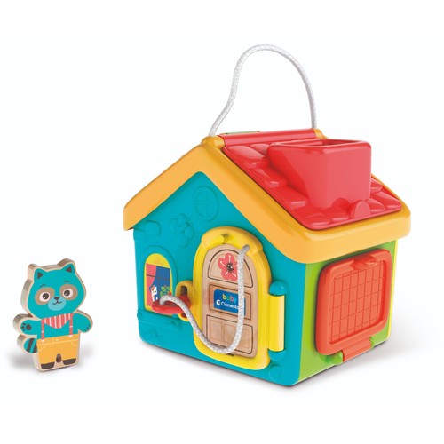 Baby Clementoni Montessori Baby Lock & Key Activity House