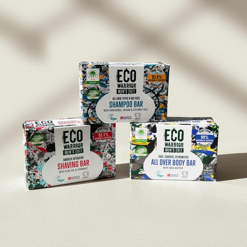 Eco Warrior Men's Edit Shampoo Bar