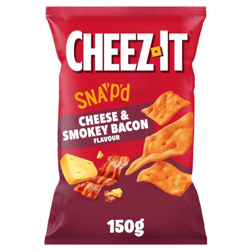 Cheez-it SNAP'D Cheese & Bacon Sharing Crisps