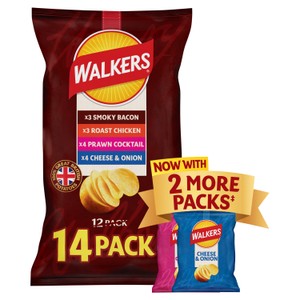 Walkers Meaty Variety Multipack Crisps