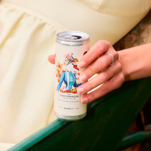 The Uncommon Bubbly Rose Can