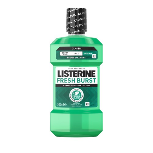 Listerine Fresh Burst Intense Spearmint Classic Mouthwash