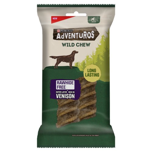 Adventuros Wild Chew Venison Medium Dog Treats
