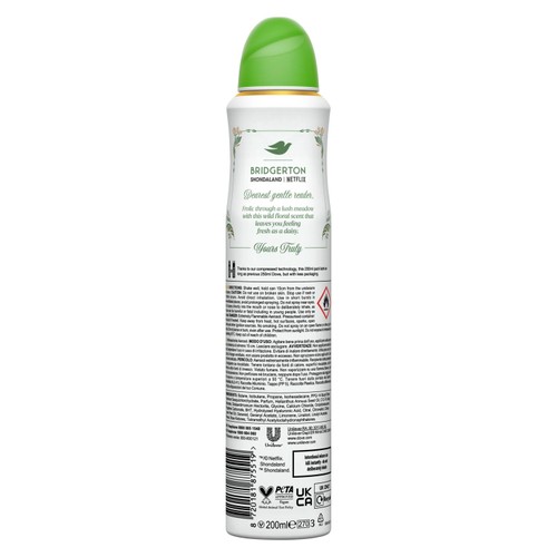 Dove Bridgerton Love & Meadows Deodorant Aerosol