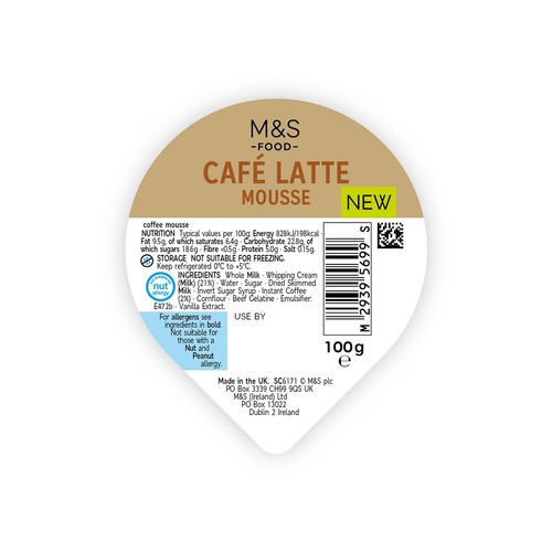 M&S Cafe Latte Mousse