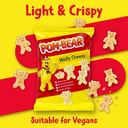 Pom-Bear Cheese Multipack Crisps