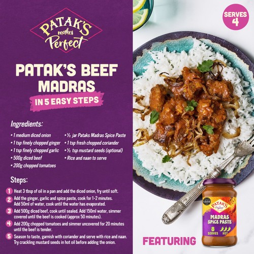 Patak's Madras Spice Paste