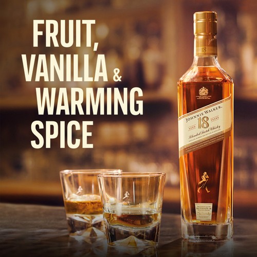 Johnnie Walker 18 Year Old Blended Scotch Whisky