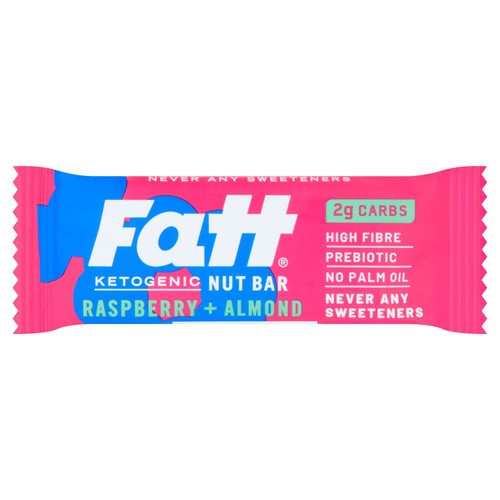 Fatt Raspberry & Almond Ketogenic Nut Bar