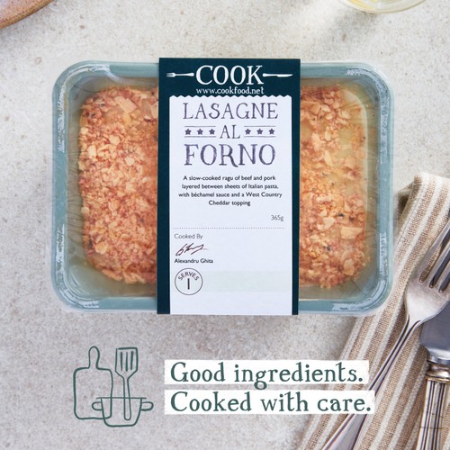 COOK Lasagne Al Forno for 1