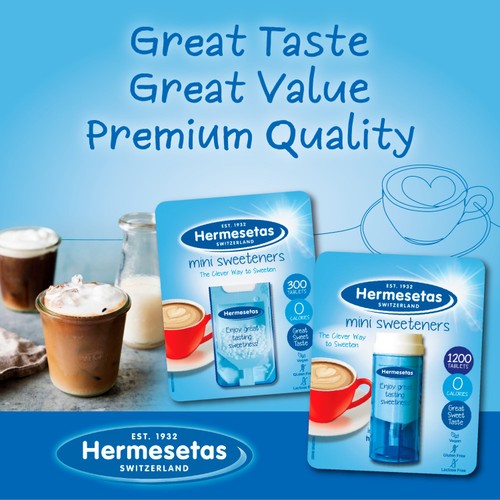Hermesetas Mini Sweeteners