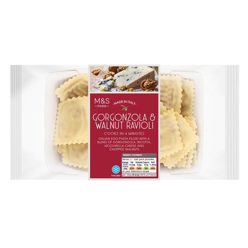 M&S Made In Italy Gorgonzola & Walnut Ravioli
