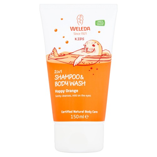 Weleda Kids 2in1 Orange Vegan Shampoo & Body Wash 
