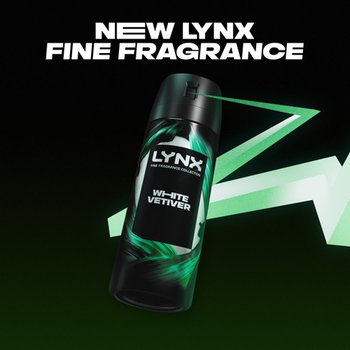 Lynx Fine Fragrance Collection Premium Deodorant Bodyspray White Vetiver