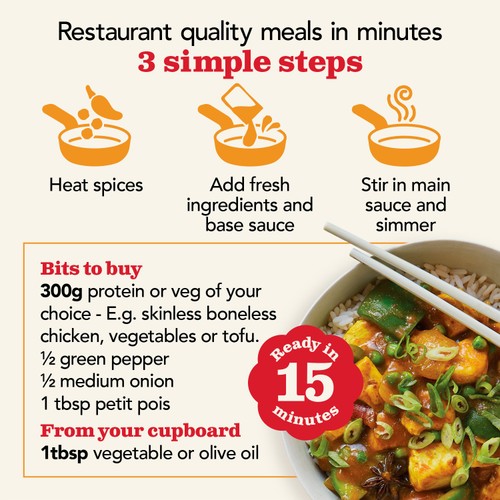 The Spice Tailor Chinese Curry Sauce Kit