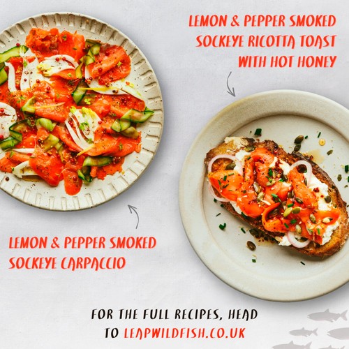 LEAP Wild Lemon & Pepper Smoked Sockeye