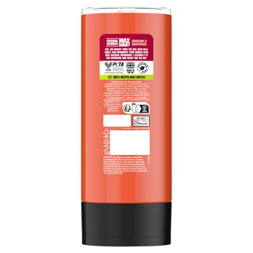 Original Source Max Boost Guarana and Grapefruit Shower Gel