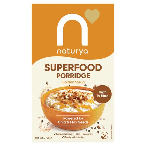 Naturya Superfood Porridge Golden Syrup