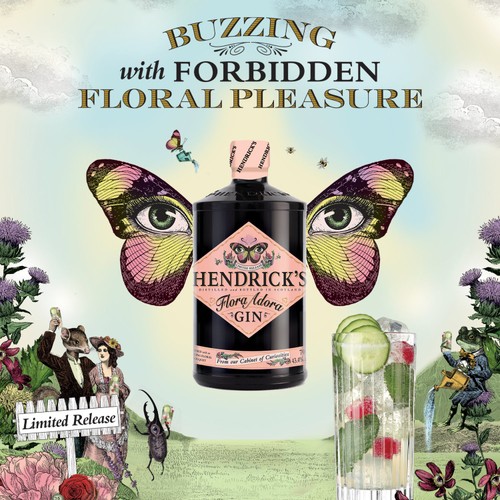 Hendrick's Limited Edition Flora Adora Gin