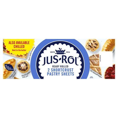 Jus-Rol Frozen Shortcrust Pastry Sheets