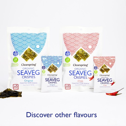 Clearspring Organic Seaveg Crispies Original