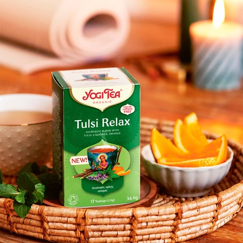 Yogi Tea Organic Tulsi Relax