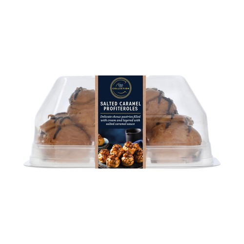 M&S Salted Caramel Profiteroles