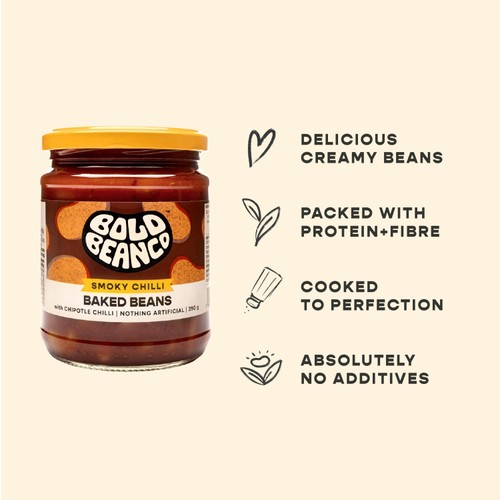 Bold Bean Co Smoky Chilli Baked Beans